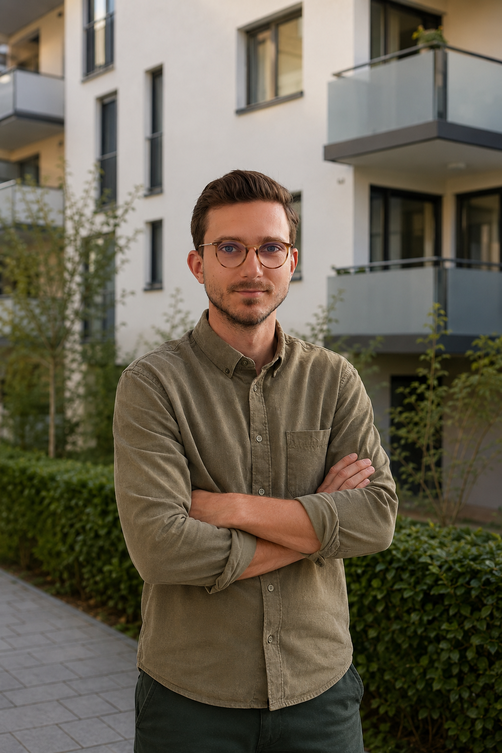 Philipp Baier, Inhaber und Geschäftsführer der Hausmeistereins GmbH in Leipzig